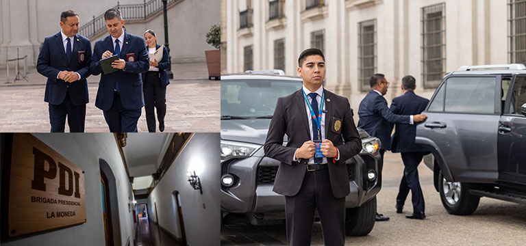 Brigada Presidencial La Moneda PDI